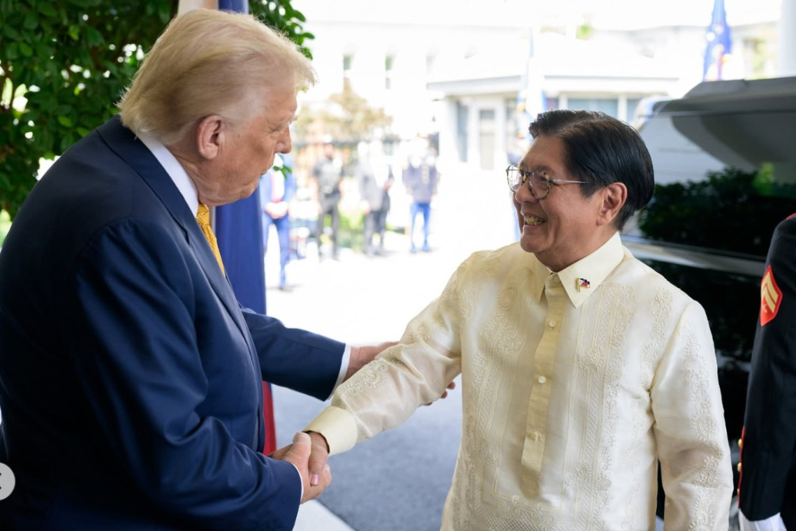 President Donald Trump and Ferdinand Marcos Jr.